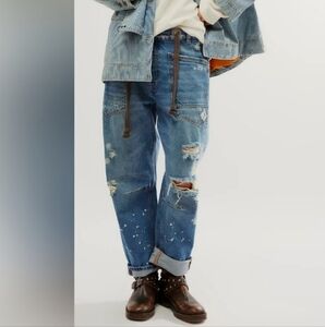 We The Free Moxie Barrel Jeans in Calypso